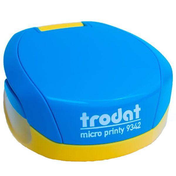 Trodat micro printy 9342 (синьо-жовта) 00019 фото