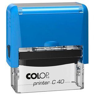 Colop Printer C40 (синя) 00242 фото